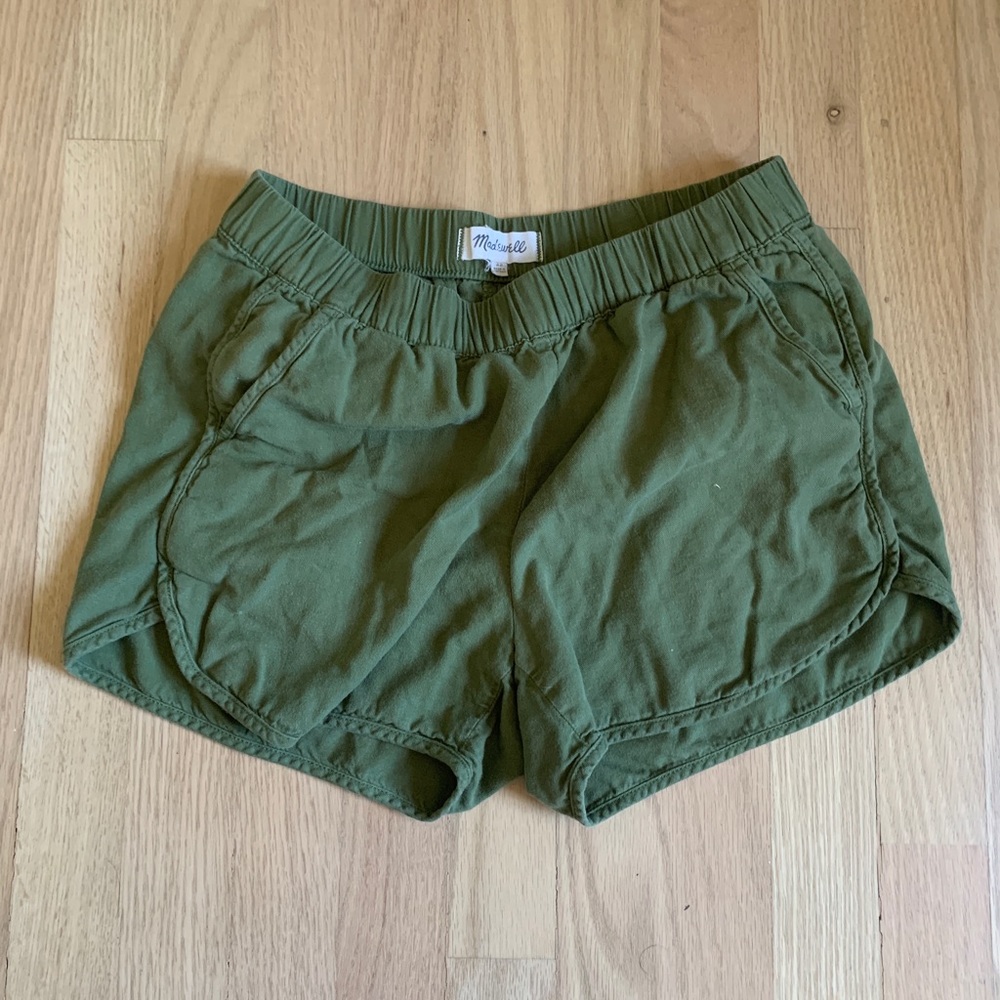 Made well pull on cotton shorts XS